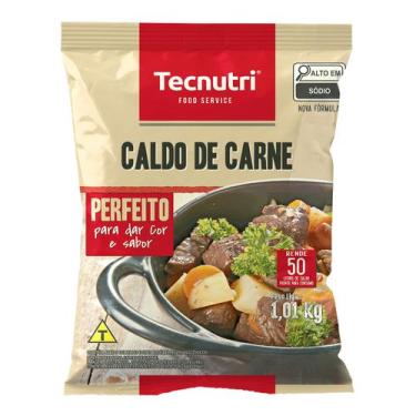 Imagem de Tempero de Carne Caldo De Carne Em Pó 1,01kg Tecnutri Sabor Caseiro Id