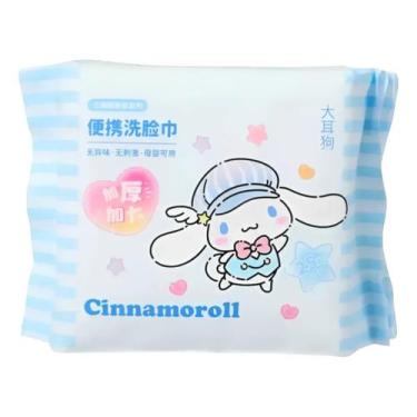 Imagem de Lenços Secos Sanrio Cinnamoroll Miniso Higiênicos 25 Lenços
