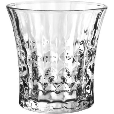 Imagem de Jogo 6 Copos Drink Uisque Baixo Home&co Eco Crystal 260ml 9x9x9cm Tran