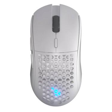 Imagem de Mouse Gamer Fallen Pantera Pro Wireless 26000 Dpi All White