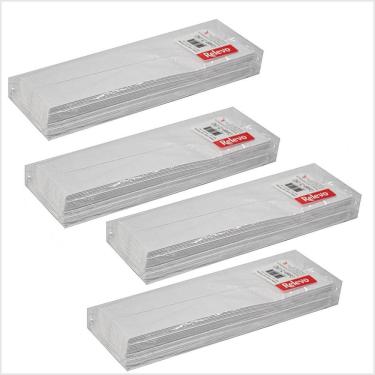 Imagem de Kit Papel Toalha para Lavabo Relevo Clássico com 4 Pacotes Dobráveis em Material Descar...