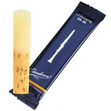 Imagem de Palheta para Clarinete Sib CR1035 Tradicional Dureza 3,5 Alta Qualidade Caixa com 10 Unidades Vandoren