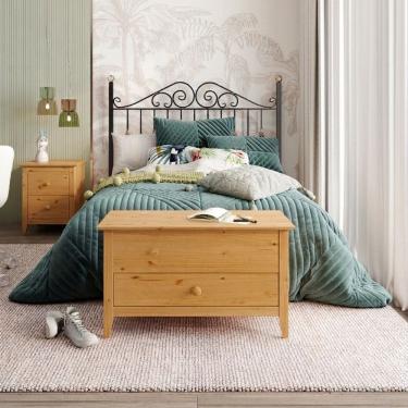 Imagem de Baú Sapateira em Madeira Maciça Nest Natural Pine Artemobili Natural Pine