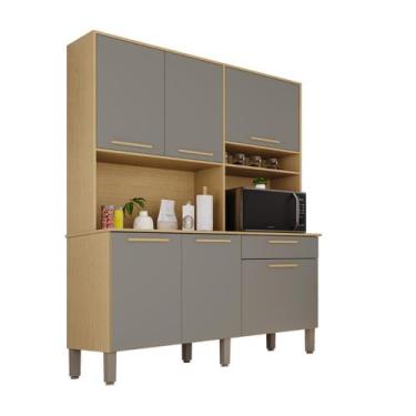 Imagem de Armário de Cozinha Imperial 5 Portas 1 Porta Basculate 1 Gaveta - Top 