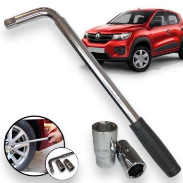Imagem de Chave De Roda L Extensível Telescópica Renault Kwid Todos - Tech One