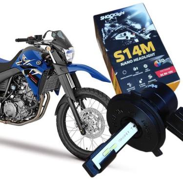 Imagem de Lâmpada Super Led Yamaha Xt 660 Headligth Nano S14 H4 6000k - SHOCKLIG