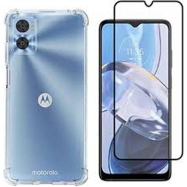 Imagem de Capa + Película de vidro 3D para Motorola Moto E22 - Boreal