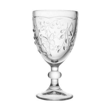 Imagem de Taça De Vidro Para água Suco Refrigerante New Butterfly Borboletas Flo