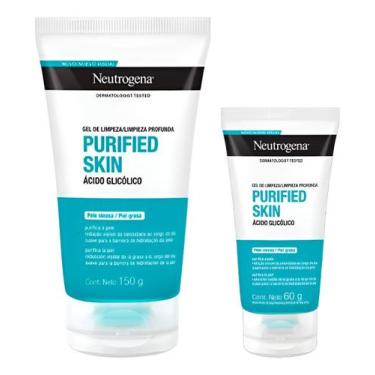 Imagem de Kit Gel De Limpeza Neutrogena Purified Skin 150g + Gel Limpe