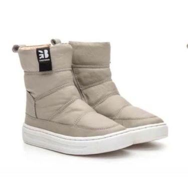 Imagem de Bota Infantil Feminina em couro legitimo Gambo Toddler/kids Com ziper,