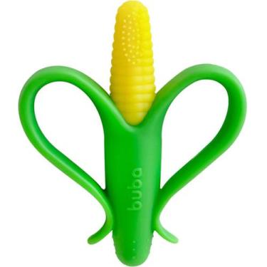 Imagem de Massageador de Gengiva Milho em Silicone Buba Bebê Mordedor Dentinhos