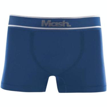 Imagem de Cueca Boxer Infantil Sem Costura Mash Confortável Não Aperta Poliamida