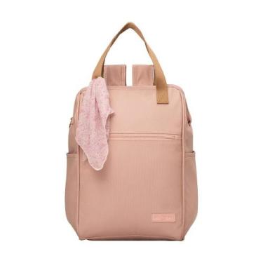 Imagem de Mochila de Maternidade Pirulitando Grande Encanto Rose - Pirulitando B