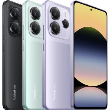 Imagem de Smartphone RedmiNote 14 5G Global 8GB RAM 256GB Tela 6.6" AMOLED 120Hz