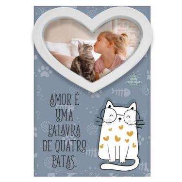 Imagem de Porta-retrato de mesa gato - Zenir