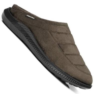 Imagem de Pantufa Pegada 166101 Masculina, Marrom, 40