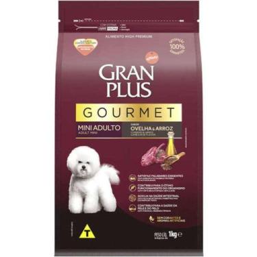 Imagem de Ração para Cães Raças Pequenas GranPlus Gourmet Ovelha e Arroz 1Kg