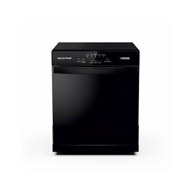 Imagem de Lava-Louças de Bancada Brastemp BLF08AE 8 Serviços Preto Programas Dia-A-Dia Pesado Delicado Rápido