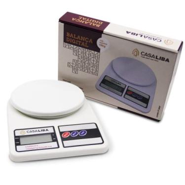 Imagem de Balança Digital para Cozinha Capacidade 10 Kg - Casa Liba