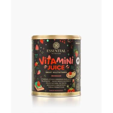 Imagem de Vitamini juice morango novo lata 276g/24ds essential