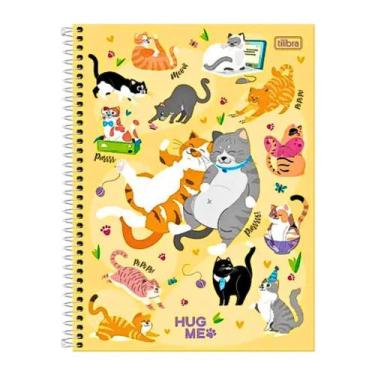 Imagem de Caderno Espiral Universitário 16 Matérias 256 Folhas Capa Dura HUG ME 