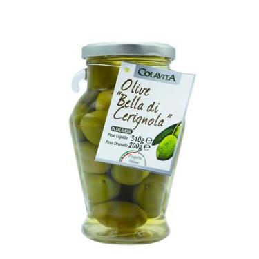 Imagem de Azeitona Italiana Bella Di Cerignola - Colavita - 340g