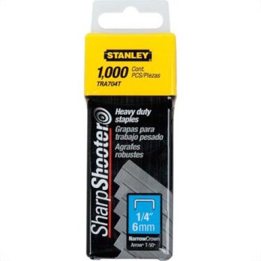 Imagem de Grampo Grampeador Stanley 704 Para Tr100 1/4''Mil Tra704T