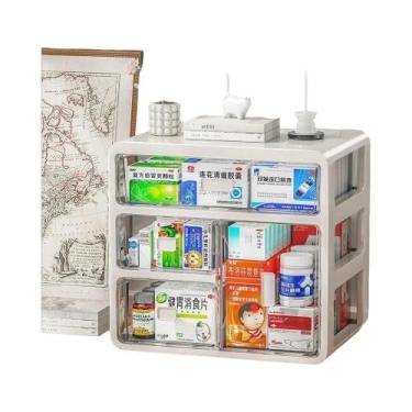Imagem de Caixa De Armazenamento Médica Doméstica De Grande Capacidade Com Múlti