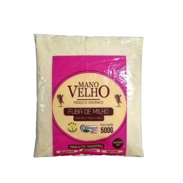 Imagem de Kit 6X: Fubá de Milho Orgânico Mano Velho 500g