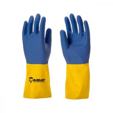Imagem de Luva Latex Imbat Neoprene Am/Az 08