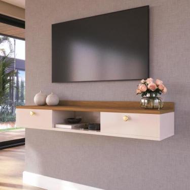 Imagem de Penteadeira Rack Suspenso Beauty 2 Portas Elegante Para Quarto ou Sala