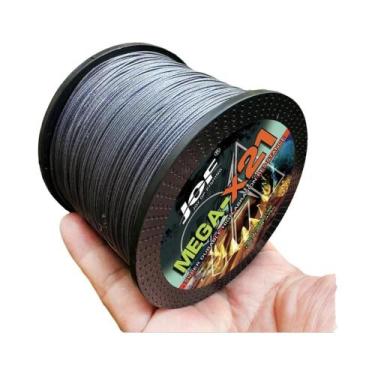Imagem de Linha De Pesca Trançada PE De 21 Fios Durável, Alta Visibilidade, Lisa