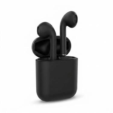 Imagem de Fone de Ouvido I12 Bluetooth Sem Fio TWS com Microfone e Autonomia de 