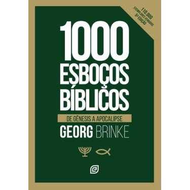 Imagem de Mil Esboços Bíblicos - De Gênesis A Apocalipse - ESPERANCA EDITORA, 3