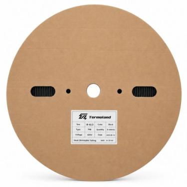 Imagem de Tubo Termo Retrátil 40mm 1kV Sem Cola 2:1 1.1/2" Preto - 5 metros - TE