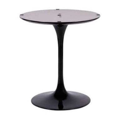 Imagem de Base de Mesa Saarinen Redonda Para Tampos Branco Preto