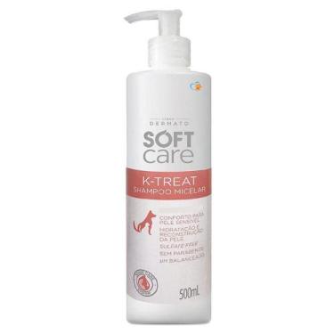 Imagem de Shampoo Petsociety Soft Care K-Treat Micelar 500ml - Pet Society