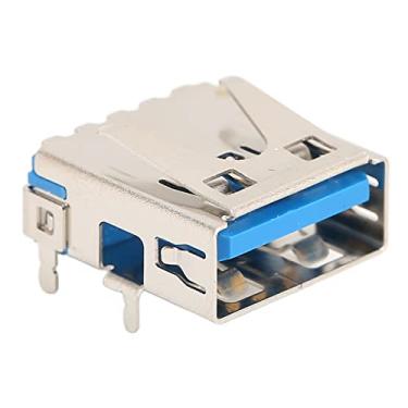 Imagem de Para substituição de porta usb3.0 ps5, soquete de conector usb 3.0 para console de jogos ps5, substituição de porta usb3.0 encaixe perfeito para ps5, peça de reparo ps5