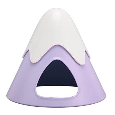 Imagem de Cama de Hamster, Forma de Montanha de Neve, Casa de Hamster, Paisagismo, Esconderijo de Cobaia para Hamsters, Hamsters Sírios, Hamsters Anões (Roxa)