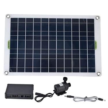 Imagem de Kit de bomba de água solar 50W Bomba de água solar Painel de bomba de água 800L h 12V para jardim