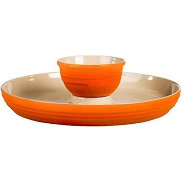 Imagem de Le Creuset Prato para Aperitivo 35cm Laranja