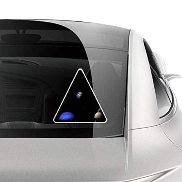 Imagem de DIYthinker Adesivo Planeta Vermelho Azul Escuro Noite Carro Adesivo Motocicleta Bicicleta Bagagem Decalque