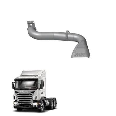 Imagem de Tubo Terminal Scania S5 ( Pé De Pato ) 4.1/2 Polegadas - Fado