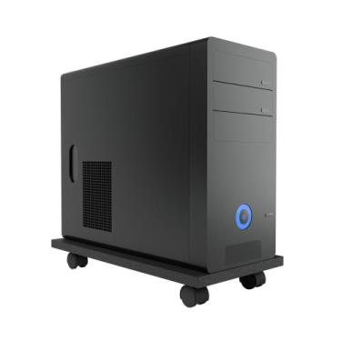 Imagem de Suporte Portátil MDF Computador Gabinete Pc Gamer Com Rodas - R9 DECOR