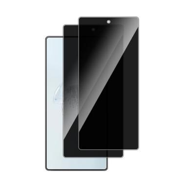 Imagem de PUKMCX Pacote com 2 protetores de tela para ZTE Nubia Red Magic 10 Pro/10 Pro+, vidro temperado anti-espião, ultra HD, sem bolhas, antiarranhões para Red Magic 10 Pro/10 Pro+, fácil instalação,