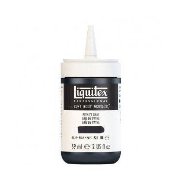 Imagem de Tinta acrílica Liquitex Soft Body 59ml S1 Paynes Gray