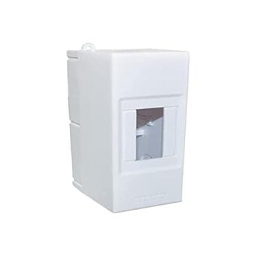 Imagem de Quadro Para Disjuntor Pvc Sobrepor 2 Disjuntor Din Steck