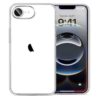 Imagem de Capa Clear Case para [iPhone 16e] Capinha Premium [Protege Camera] Transparente Anti Impacto, Resistente Anti Riscos, Leve e com TPU Reforçada - Hard Glass