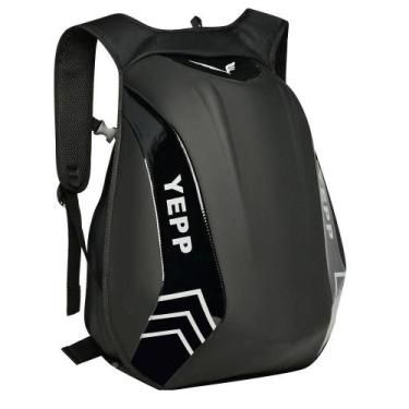 Imagem de Mochila Expansível Motoqueiro Guarda Capacete Impermeável - Yepp