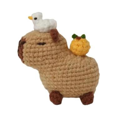 Imagem de Kit De Crochê Para Iniciantes Fofo, Conjunto DIY De Animal De Pelúcia 